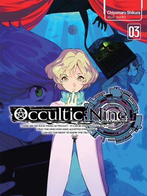 cover image of Occultic;Nine, Volume 3